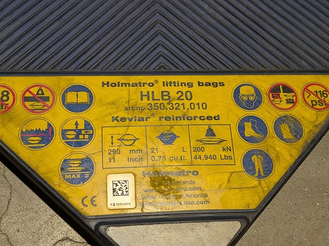 Pneumatische hefset, holmatro - afbeelding 10 van  17