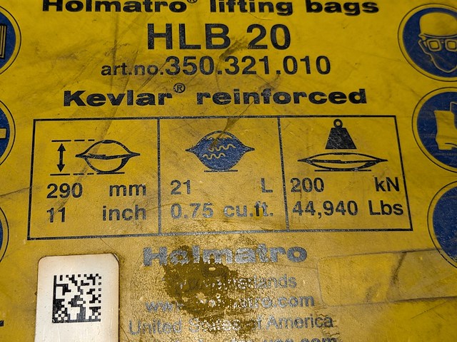 Pneumatische hefset, holmatro - afbeelding 15 van  17