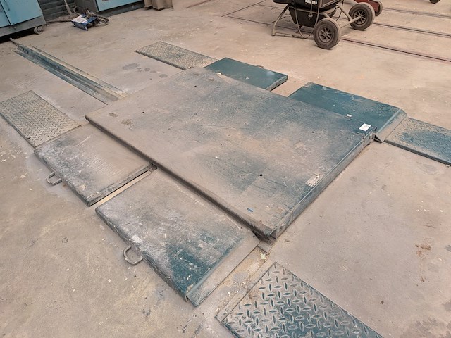 Pneumatische heftafel, 2800 kilo herkwes, k1200-rs - afbeelding 9 van  21