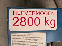 Pneumatische heftafel, 2800 kilo herkwes, k1200-rs - afbeelding 13 van  21