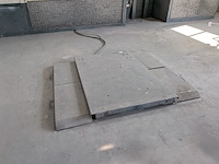 Pneumatische heftafel, max 2800 kilo - afbeelding 2 van  12