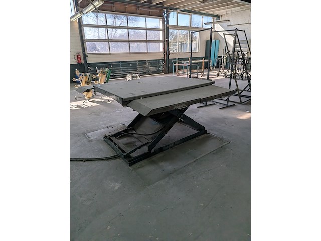 Pneumatische heftafel, max 2800 kilo - afbeelding 5 van  12