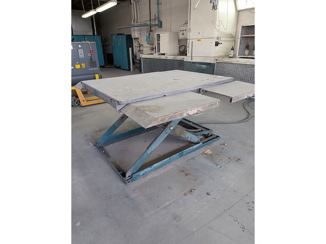 Pneumatische heftafel, max 2800 kilo - afbeelding 6 van  12