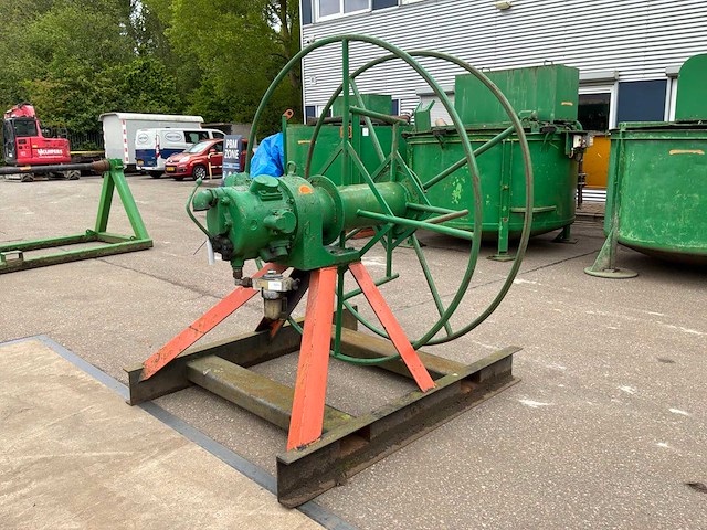 Pneumatische kabel-/slanghaspel haspel. - afbeelding 2 van  7