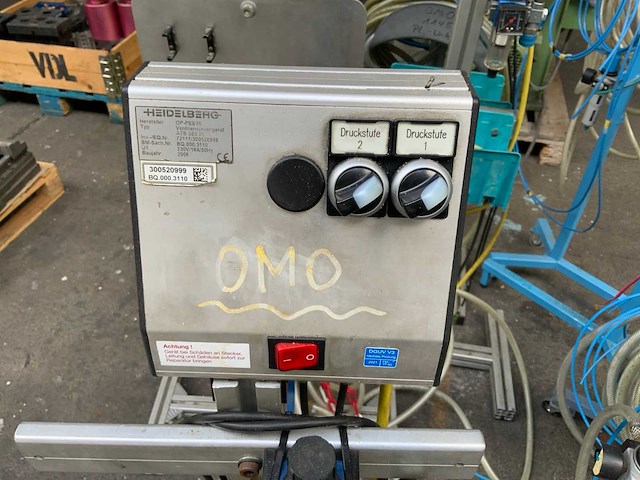 Pneumatische klepbediening testopstgelling apparaat (8x) - afbeelding 2 van  4