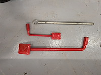 Pneumatische motor heftafel powerplus, max 500 kilo - afbeelding 7 van  15