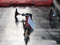Pneumatische polijstmachine mt.