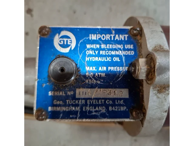 Pneumatische pomp met gereedschap gte - afbeelding 3 van  5