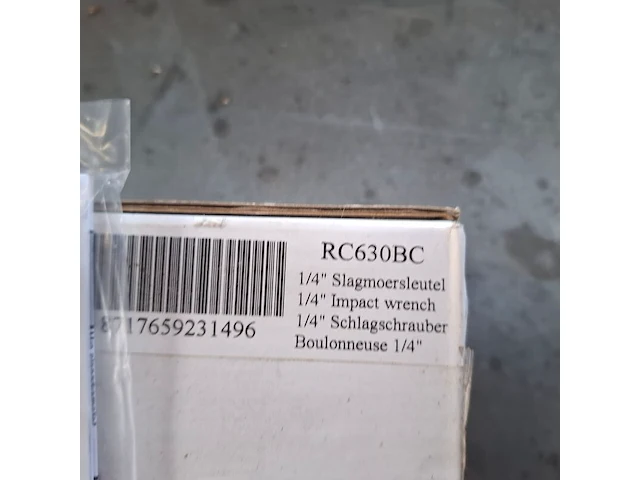 Pneumatische slagmoersleutel 1/4" rodac, rc630t - afbeelding 6 van  6
