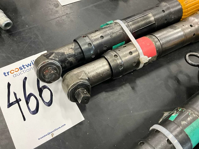 Pneumatische slagmoersleutel haaks (4x) - afbeelding 2 van  6