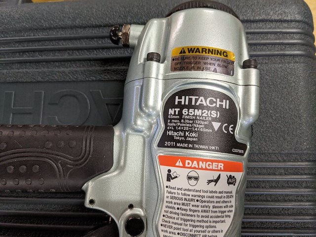 Pneumatische tacker hitachi, nt65m2(s) - afbeelding 3 van  4