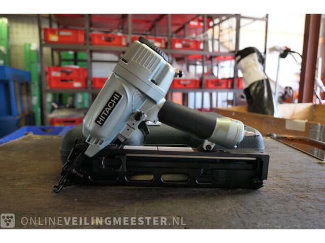 Pneumatische tacker hitachi, nt65ma4(s) - afbeelding 1 van  9