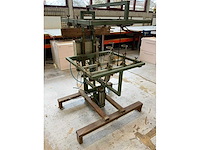 Pneumatische textiel opspanpers - afbeelding 2 van  9