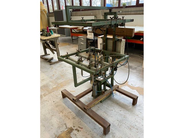 Pneumatische textiel opspanpers - afbeelding 4 van  9