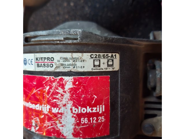 Pneumatische trommeltacker kit pro, basso - afbeelding 3 van  4