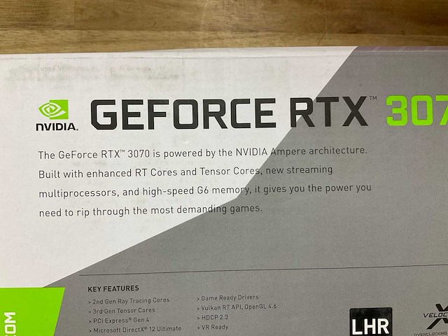 Pny geforce rtx 3070 nvidia videokaart - afbeelding 3 van  4