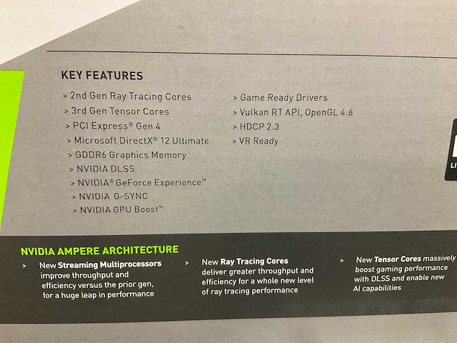 Pny geforce rtx 3070 videokaart - afbeelding 4 van  5