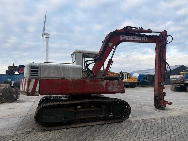 Poclain - 75c - rupsgraafmachine - afbeelding 9 van  13