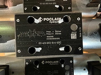 Poclain hydraulisch ventielenblok (2x) - afbeelding 3 van  4