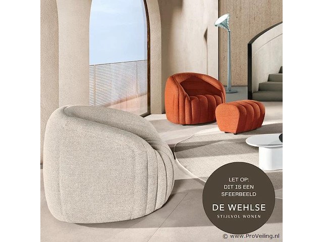 Pode balini clubfauteuil f33-150, draaibaar - afbeelding 5 van  5