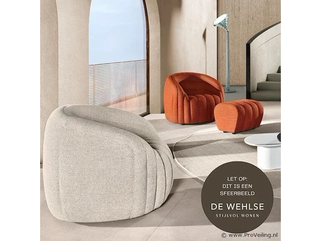 Pode balini clubfauteuil f33-150, draaibaar - afbeelding 5 van  5