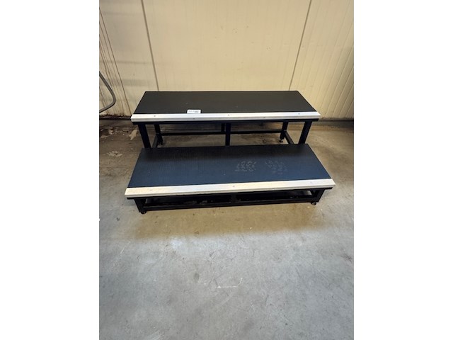 Podiumtrap s, spider stair, zwart - afbeelding 2 van  6