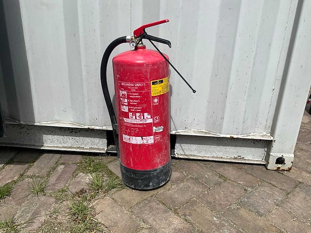 Poeder 12kg brandblusser - afbeelding 1 van  4