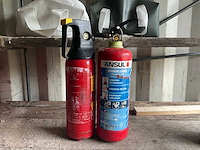 Poeder 2 kg brandblusser (2x) - afbeelding 1 van  4