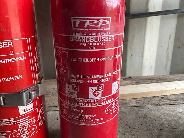 Poeder 2 kg brandblusser (2x) - afbeelding 2 van  5