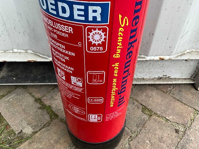 Poeder 6kg brandblusser - afbeelding 4 van  5