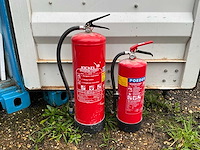 Poeder brandblusser (2x) - afbeelding 1 van  6