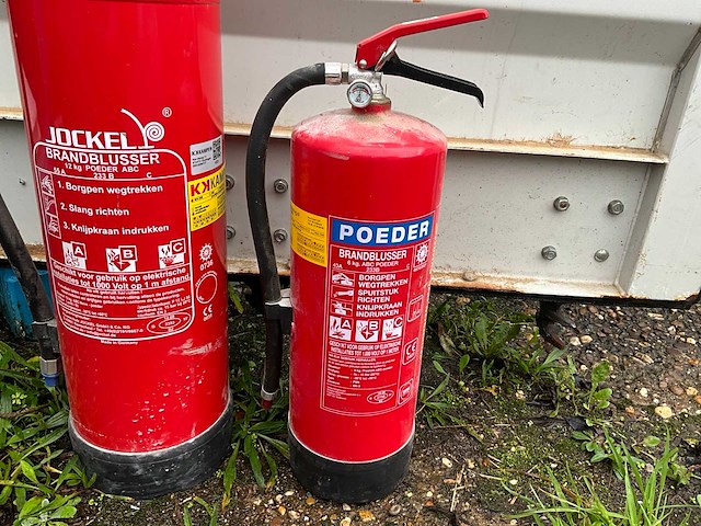 Poeder brandblusser (2x) - afbeelding 3 van  6