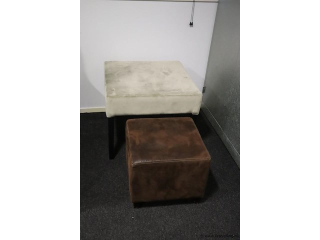 Poef - 2 stuks - afbeelding 1 van  6