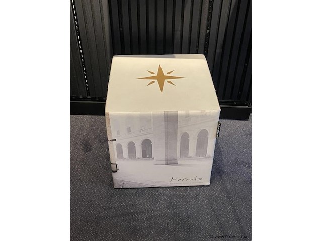 Poef - 43x43x43cm - afbeelding 2 van  3