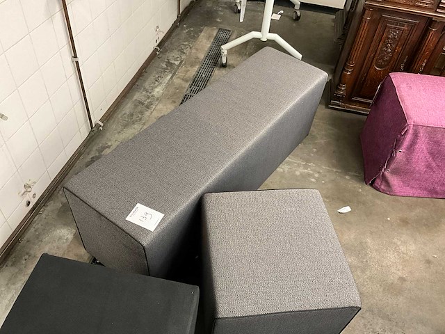 Poef (3x) - afbeelding 3 van  3