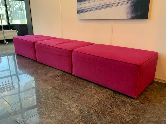 Poef (3x) - afbeelding 1 van  8