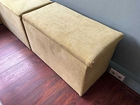 Poef (4x) met tafel - afbeelding 4 van  4