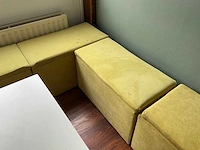Poef (4x) met tafel - afbeelding 2 van  6