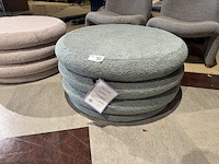 Poef, bouclé groen - afbeelding 1 van  3