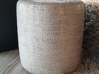 Poef claudi, sandrina, goud - afbeelding 1 van  5