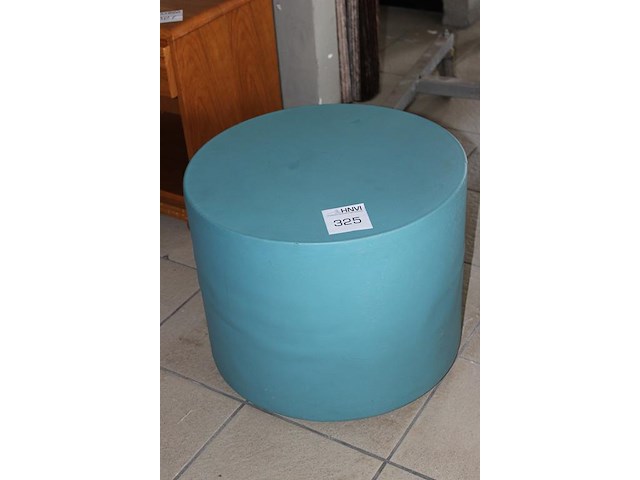 Poef doorsnede 50 cm en hoogte 40 cm. - afbeelding 2 van  2