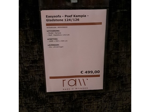Poef easysofa, kampia - afbeelding 2 van  5