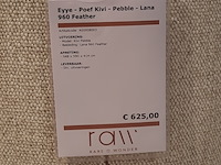 Poef eyye, kivi pebble - afbeelding 2 van  6