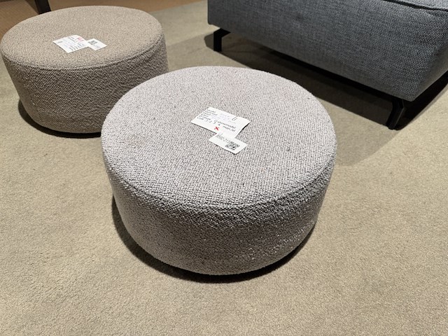 Poef, grijs - afbeelding 2 van  2