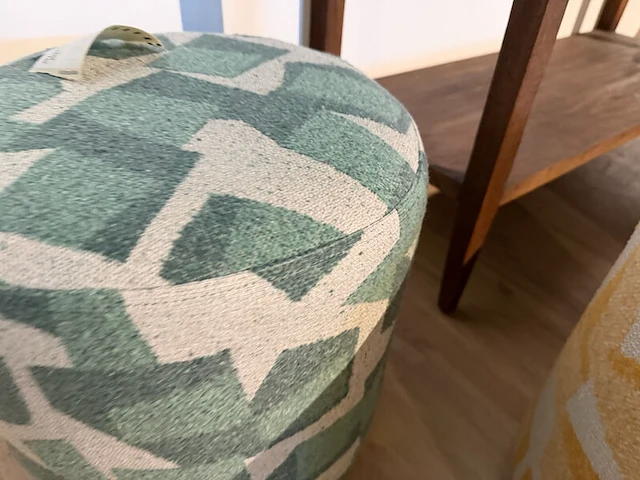 Poef groen - afbeelding 3 van  4