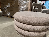 Poef, home bound by ky, feline, bouclé lila - afbeelding 3 van  6