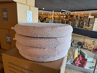 Poef home bound by ky, feline, roze - afbeelding 2 van  2