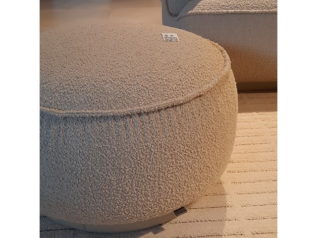 Poef leolux, loya, beige - afbeelding 4 van  5