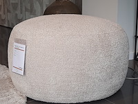 Poef passepartout, pastille, beige - afbeelding 1 van  3