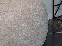 Poef passepartout, pastille, beige - afbeelding 3 van  3